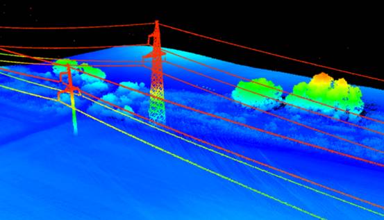 基于無(wú)人機(jī)的高清掃描，用于電力線管理