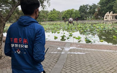 利用植保無(wú)人機(jī)開(kāi)展公園樹(shù)林病蟲(chóng)害防治