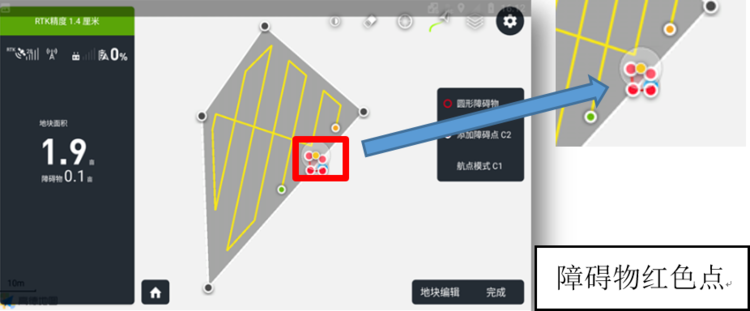 障礙的測量