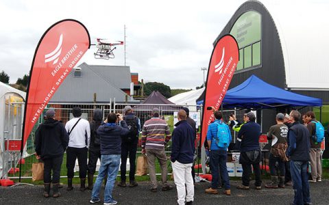 植保無人機亮相新西蘭農(nóng)業(yè)展Fieldays