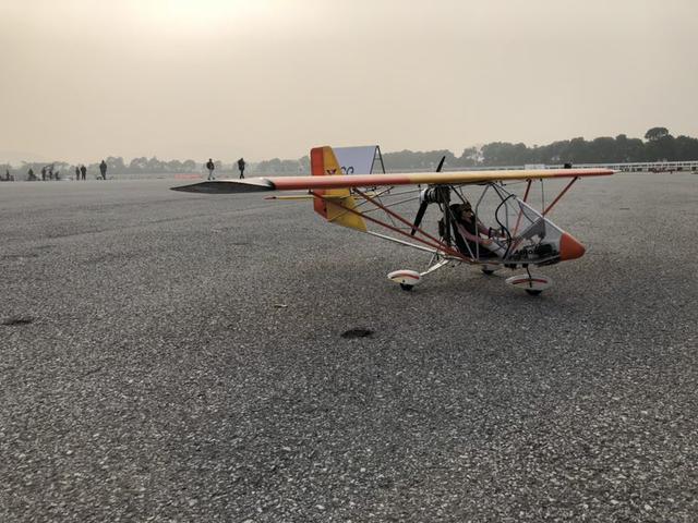 該場館符合小型載人飛機(jī)的體驗(yàn)。