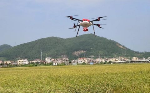 解鎖新技能！珠海羽人無人機廣東新會飛播稻底油菜