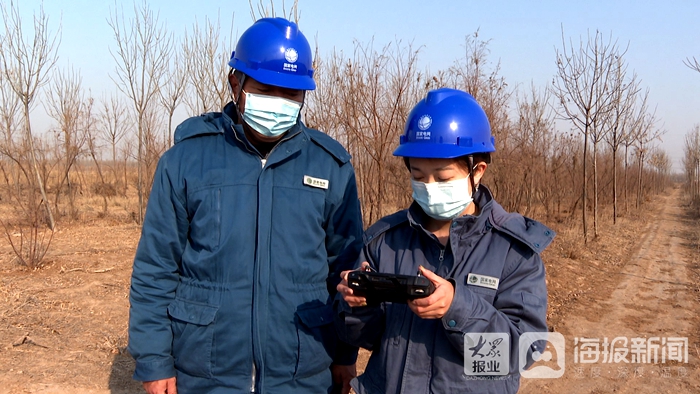 春節(jié)輸電運(yùn)檢班的無人機(jī)“女飛手”