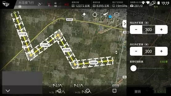 大疆精靈4 RTK航帶規(guī)劃設計要點