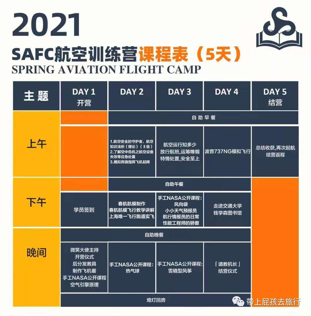 不出上海，搶爆的航空獨(dú)立營加名額了！還有一日營和親子營