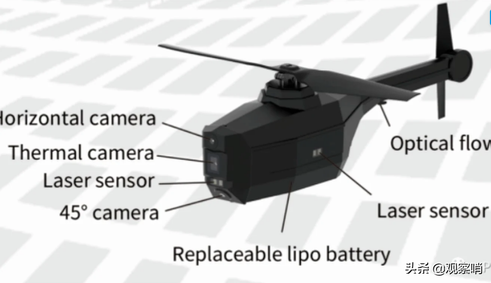 軍工技術(shù)巨大進步，研發(fā)“蜂鳥”小型無人偵察機，只有17厘米長