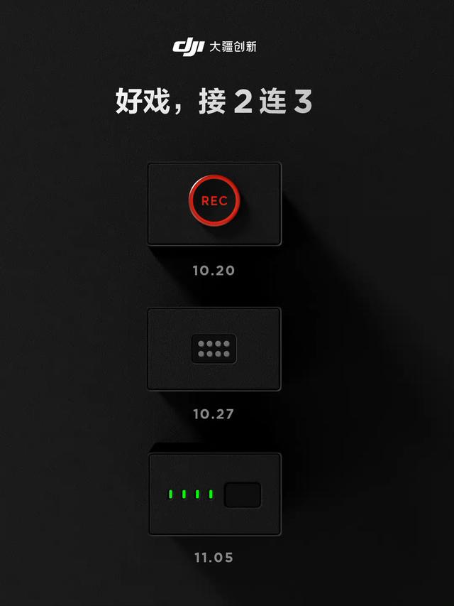 大疆官宣連發(fā)三款新品，有望推出 Action 2、御（Mavic）3