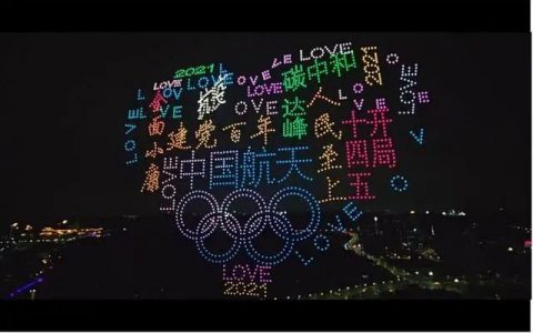 2022跨年活動，全國多地無人機升空表演點亮夜空迎接新年！