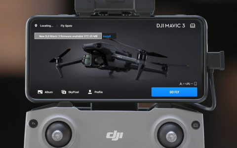 DJI Mavic 3 固件升級開放全部功能（一鍵短片智能飛行手機(jī)快傳）