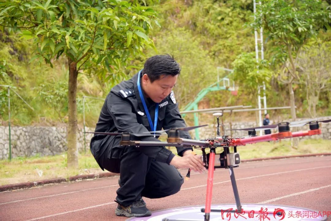 廣西公安警用無人機培訓(xùn)在河池開班