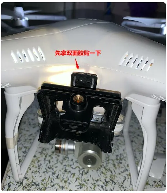 dji 大疆 精靈無人機 改雙攝 加裝運動相機~2020原創(chuàng)