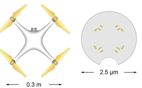 德研發(fā)光驅(qū)控微型無(wú)人機(jī)（用光驅(qū)動(dòng)微米無(wú)人機(jī)）