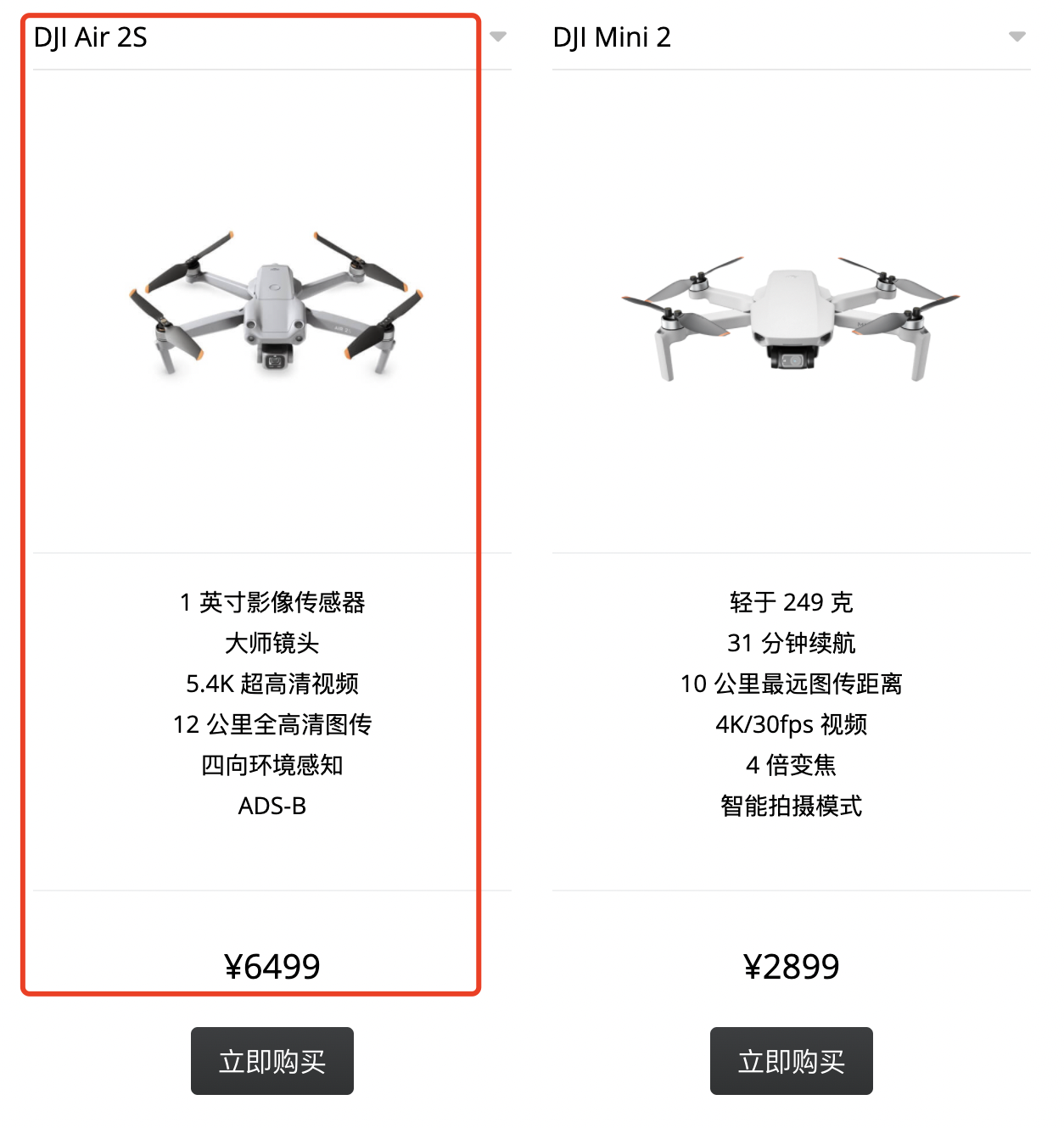 無人機(jī)最新購機(jī)指南，看這三款就夠了